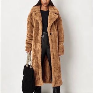 Long Teddy coat